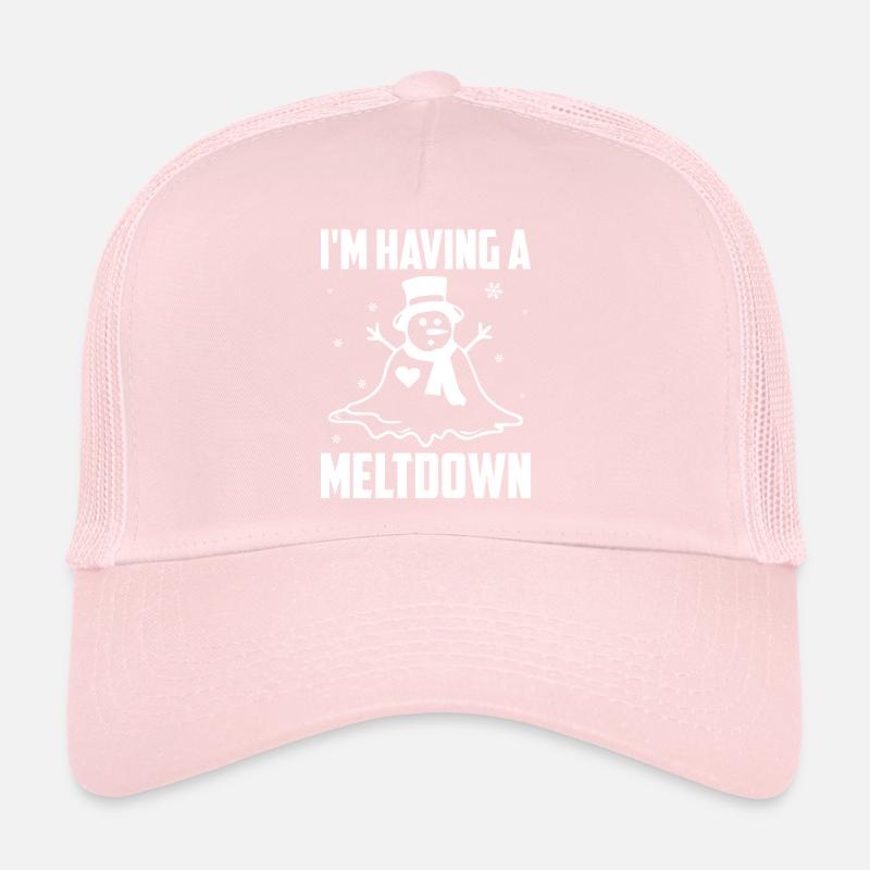 Snowman - I'm Having A Meltdown Trucker Cap