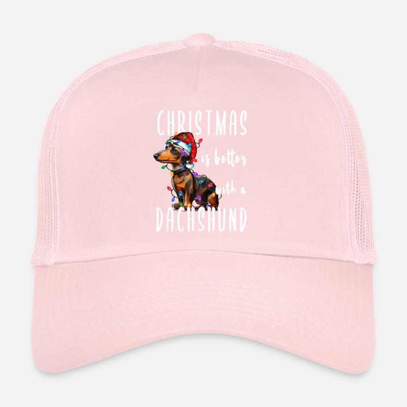 Chien de Noël Casquette trucker 