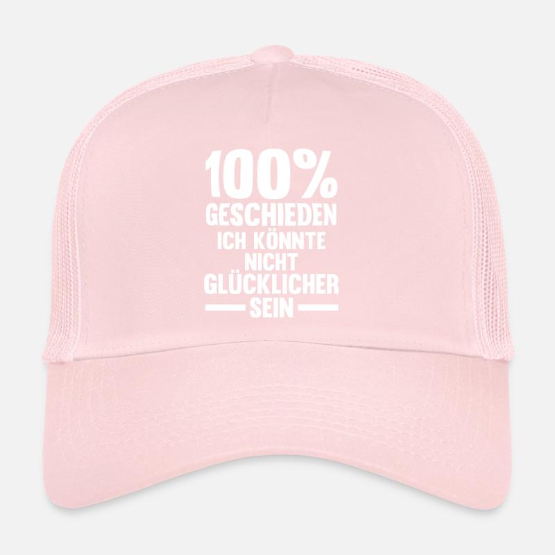 Geschieden Scheidung Scheidungsparty Trucker Cap