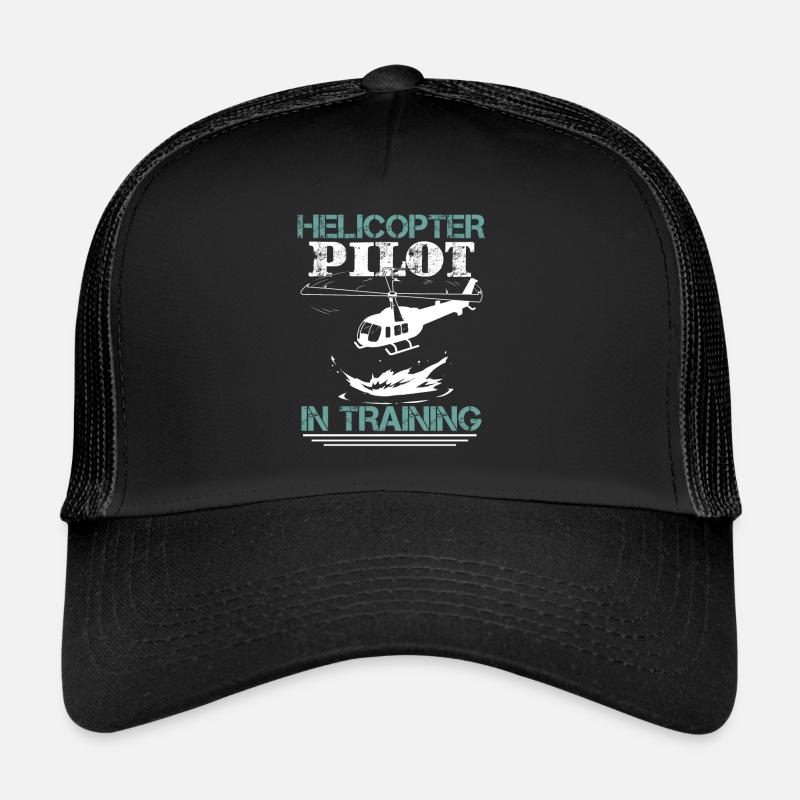 Drôle de pilote d’hélicoptère Casquette trucker 