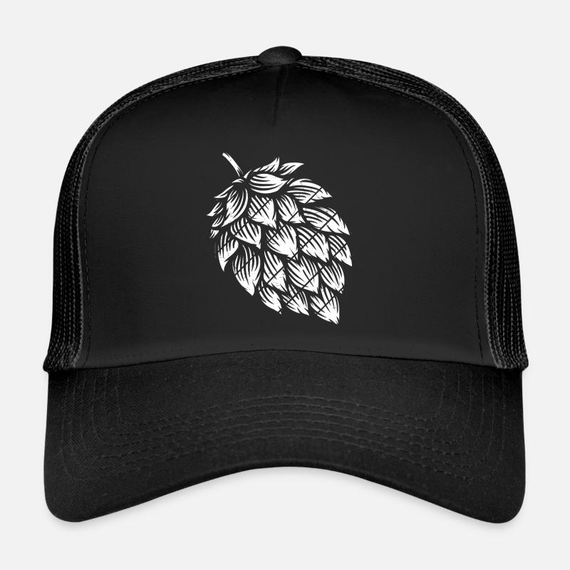 Hopfen Vintage Retro Craft Bier Design Kneipe Bier Trucker Cap