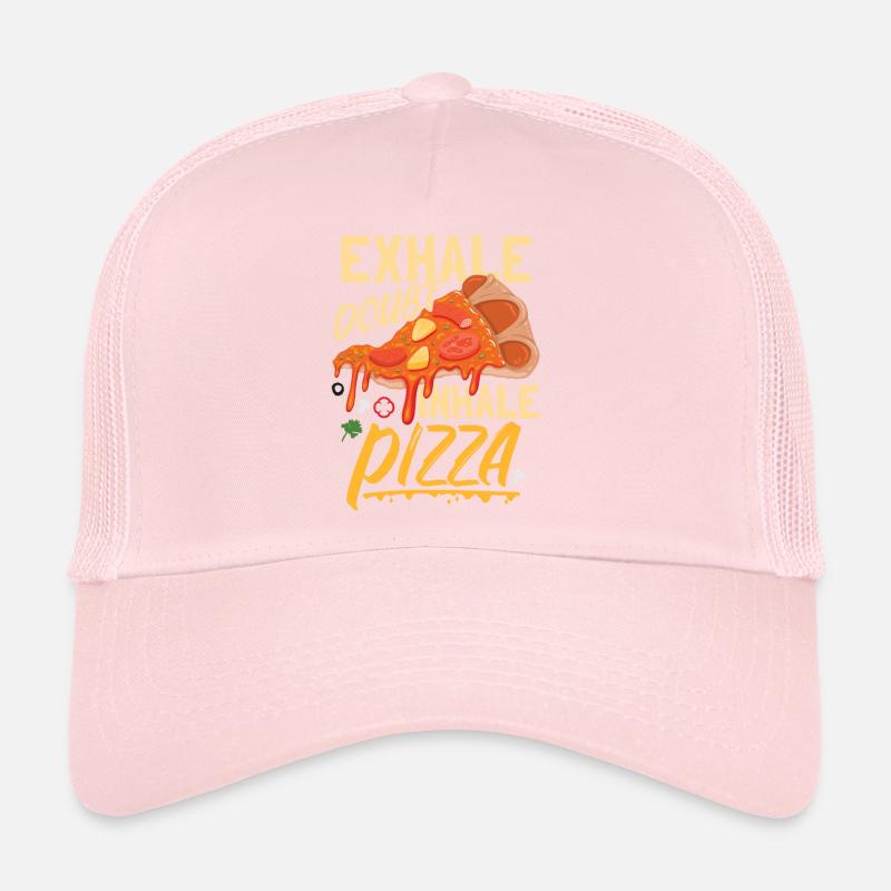 Inhale Pizza Trucker Cap