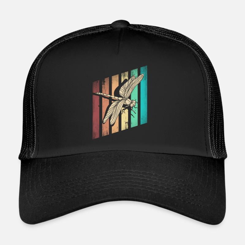 Libelle Libelle Libellen Insekten Silhouette Trucker Cap