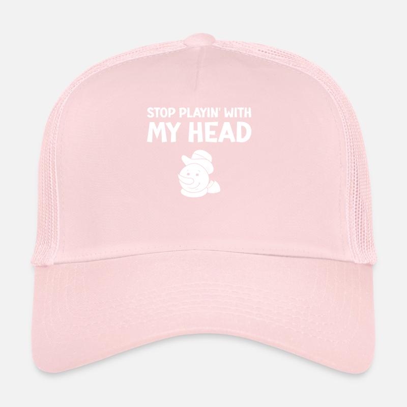 Snowman - Stop Playin' With My Head Trucker Cap
