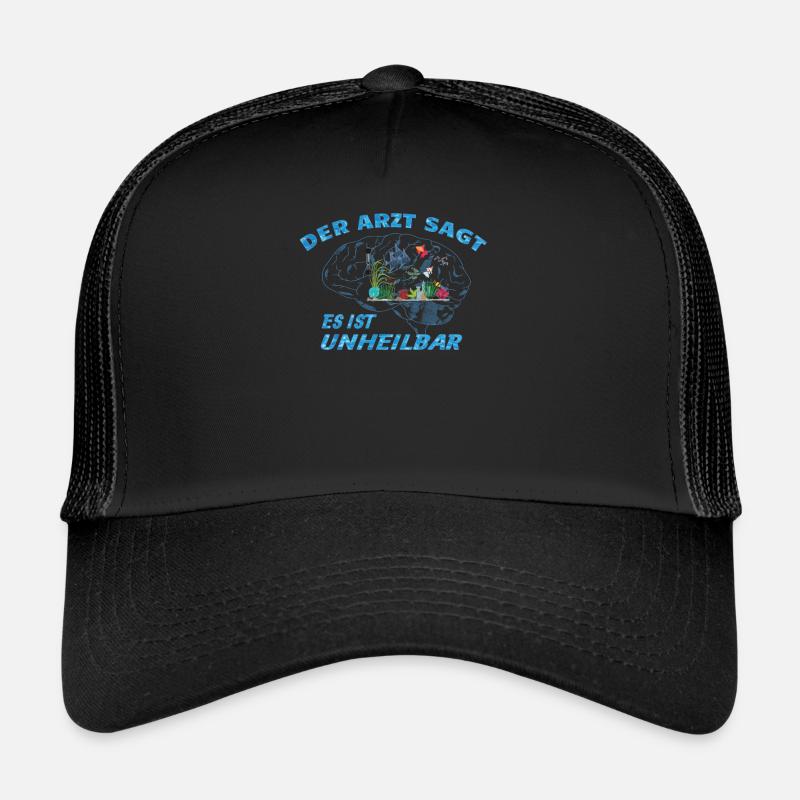 Aquaristik Geschenkidee Fisch Design Trucker Cap