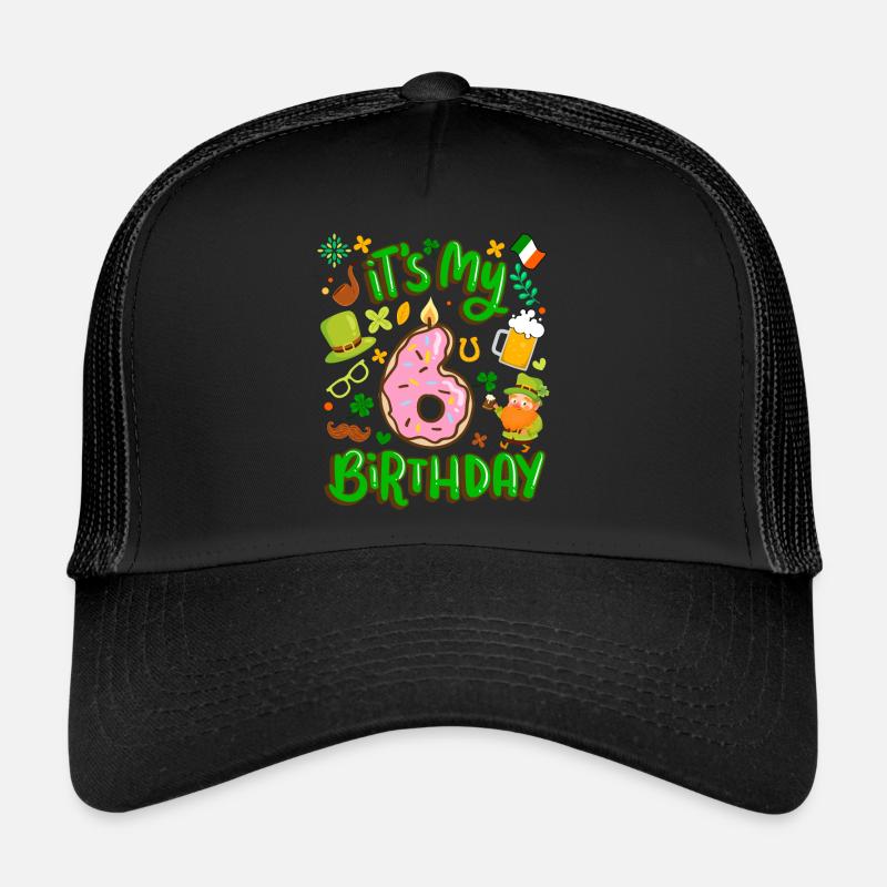 C’est mon beignet de vacances de 6 ans. Casquette trucker 