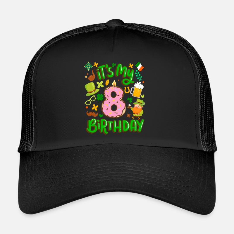 C’est mon beignet de vacances de 8 ans st. Casquette trucker 