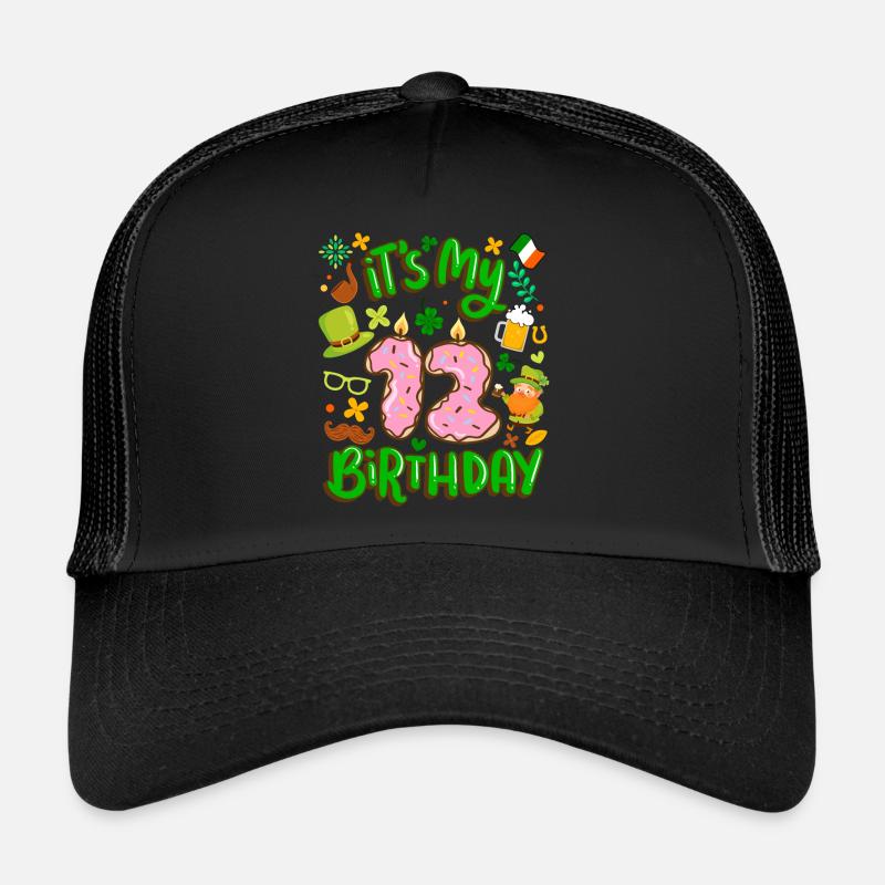 Es Ist Mein 12 Geburtstag Urlaub Donut St. Trucker Cap