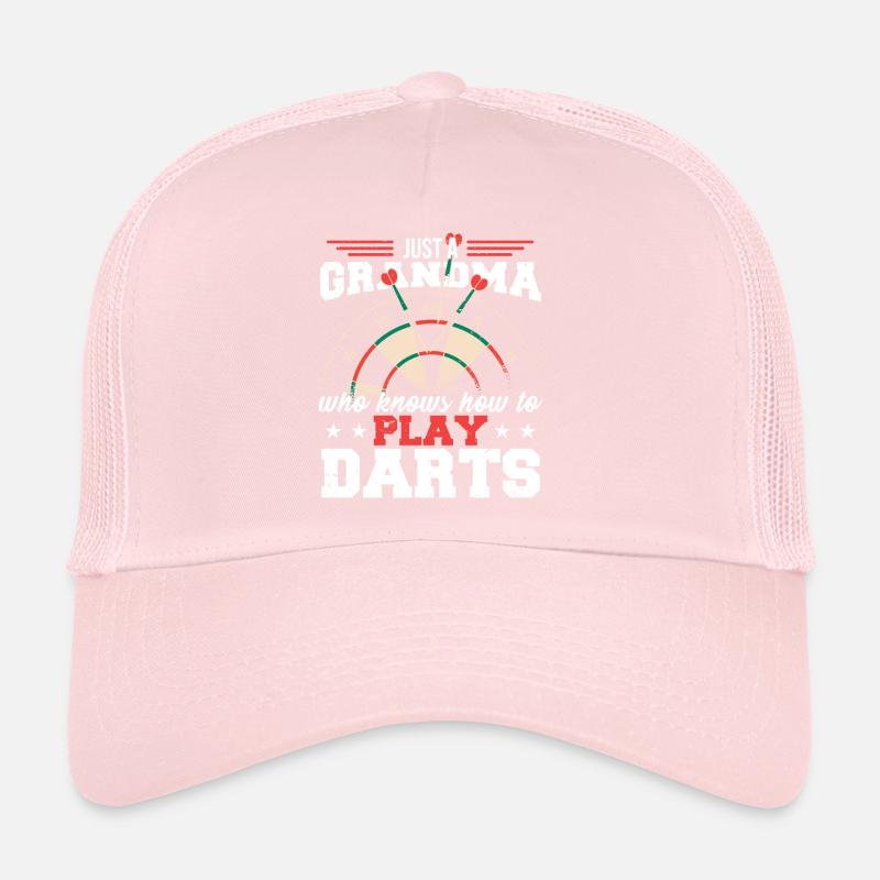 Grand-mère Darts Joueur de fléchettes Casquette trucker 