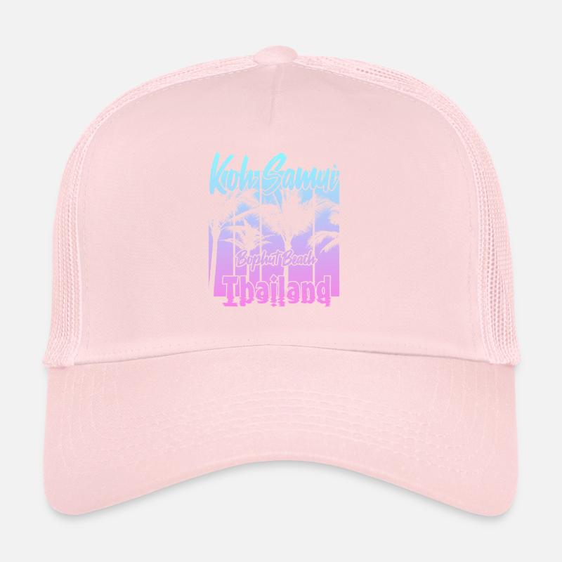 Koh Samui Thailand Bophut Beach Trucker Cap