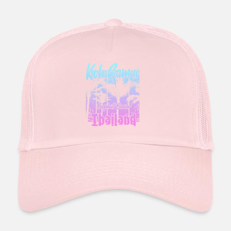 Koh Samui Thaïlande Bophut Beach Casquette trucker 