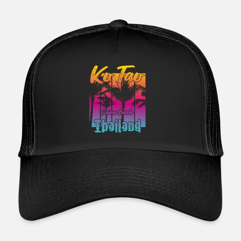 Ko Tao Sairee Beach Thailand Trucker Cap