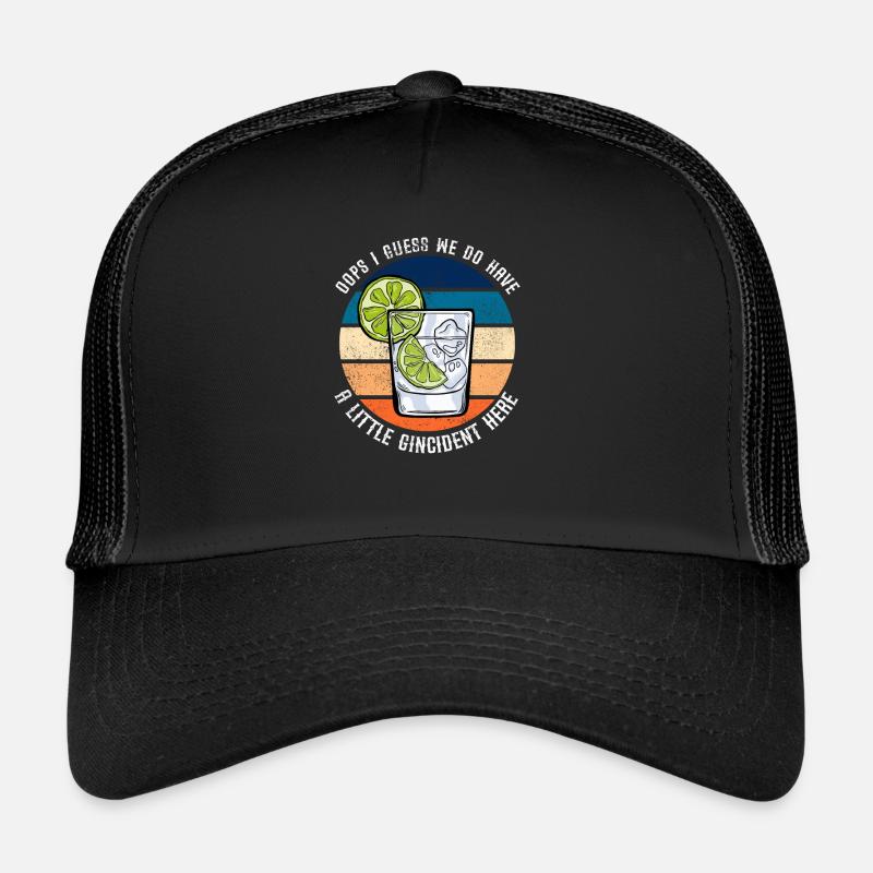 Nous avons un gincident ici drôle de gin disant Casquette trucker 