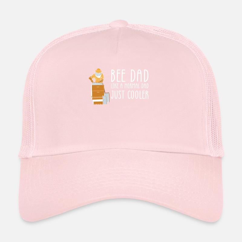 Bee Dad Shirt Gift Daddy Papa Father's Day Trucker Cap