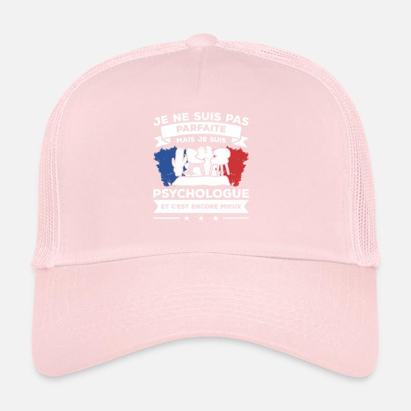 Je Ne Suis Pas Parfaite Mais Je Suis Psychologue Casquette trucker 