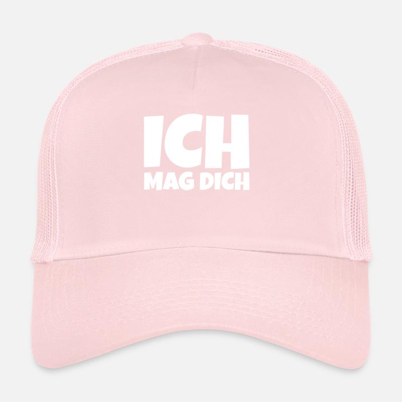 Ich mag dich Trucker Cap