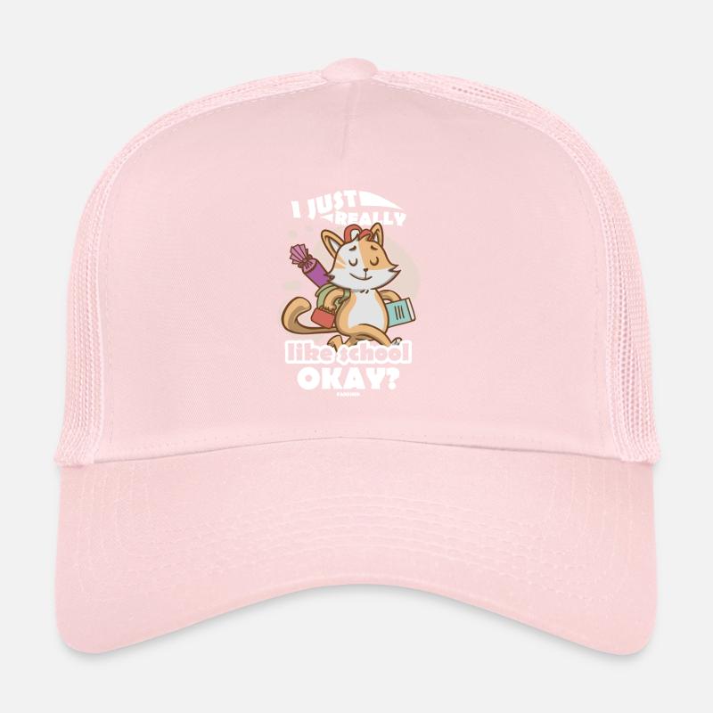 School School child learning kindergarten Trucker Cap