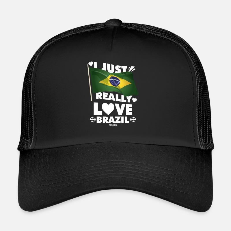 Brésil Rio de Janeiro Amérique du Sud Cadeau Casquette trucker 