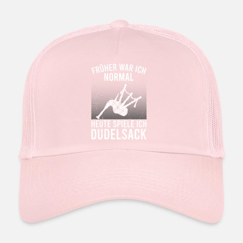I used to be normal Now I play bagpipes Trucker Cap