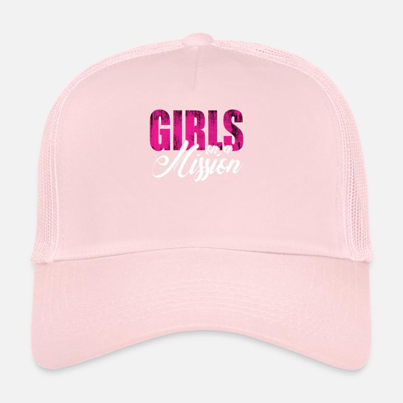 Fille dans une escouade de palefrenier de mission Casquette trucker 