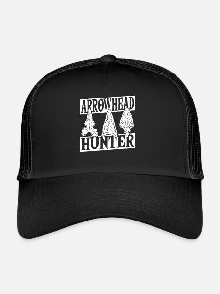 Arrowhead Hunter Arrowhead Hunting Arrowhead - Trucker Cap - black/black - Front