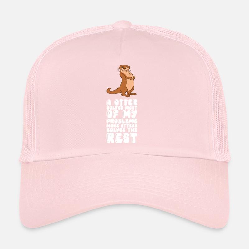 Niedliche Otter-Wortspiele Und Otter-Witze Trucker Cap