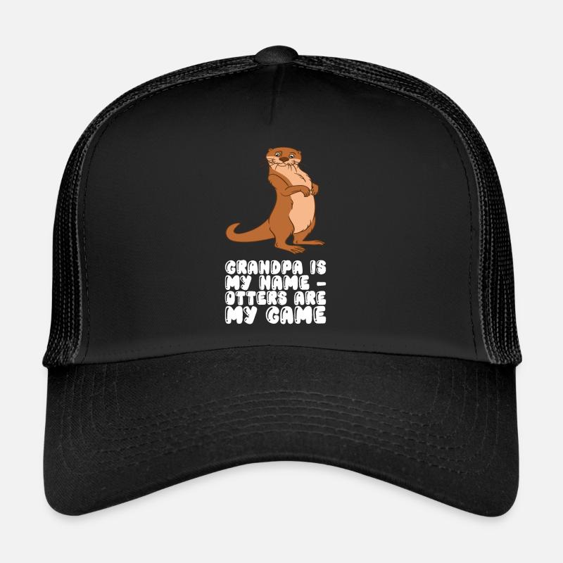 Niedliche Otter-Wortspiele Und Otter-Witze Trucker Cap