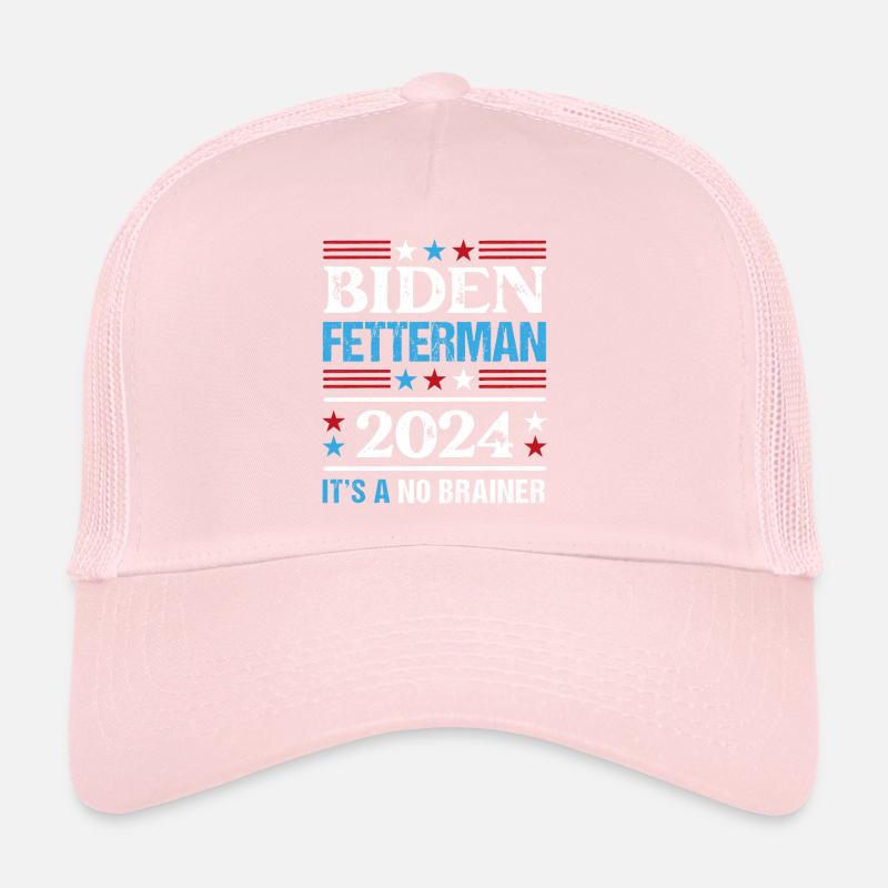 Biden Fetterman 2024 C’est une évidence Casquette trucker 