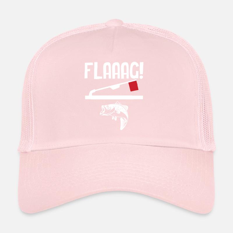 Pêche blanche - Flaaag! Casquette trucker 