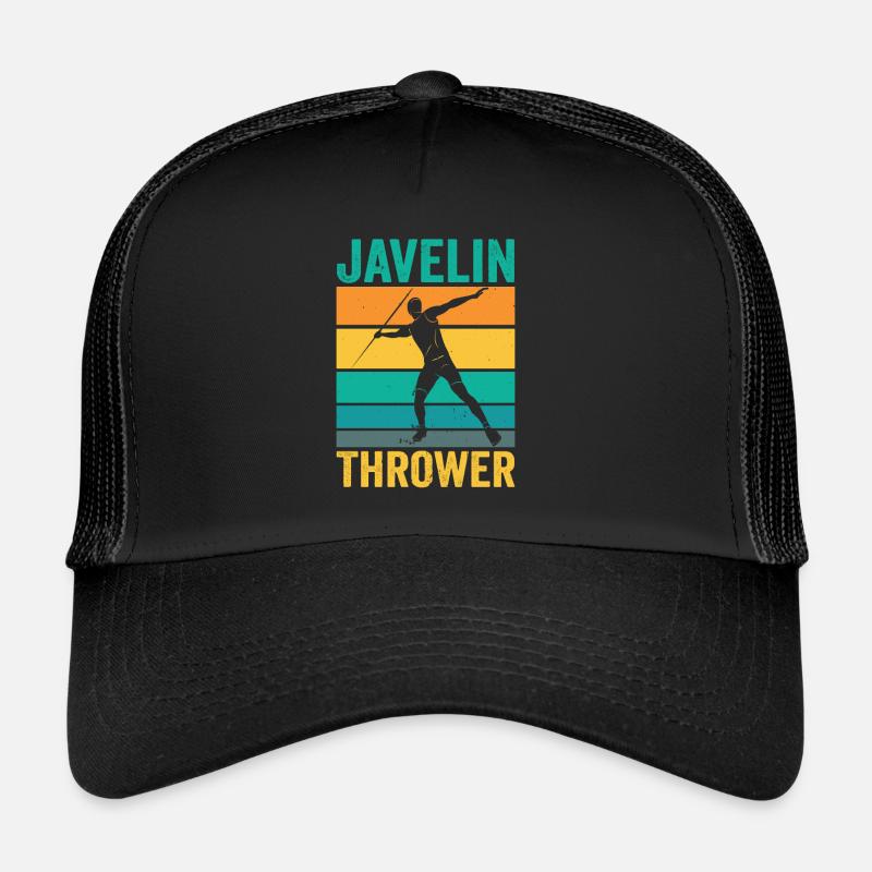 Speerwerfer Speer Speerwerfen Speerwurf Trucker Cap