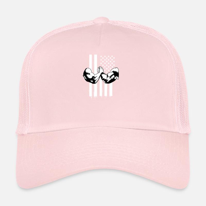 Bras de fer abattage d’arbres musculation musculation Bras de fer Casquette trucker 