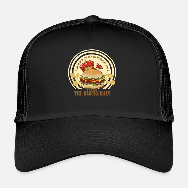 Une chaîne de burgers est plus stable que la blockchain Casquette trucker 