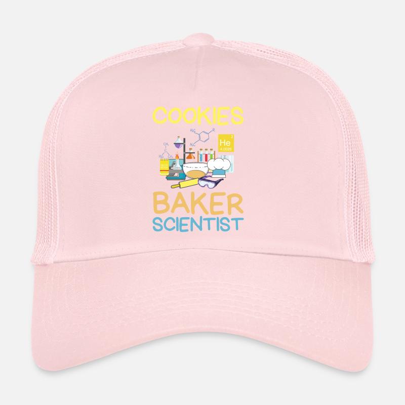 Cookies Baker Scientist Chemistry Kitchen utensils Trucker Cap