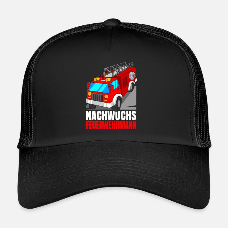Jeune pompier pompier Casquette trucker 