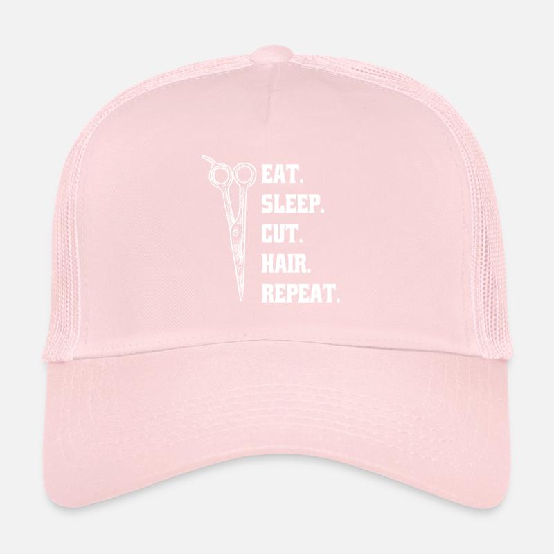 Coiffeur Ciseaux Coiffeur Ciseaux Peigne Casquette trucker 