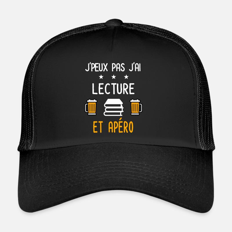 je peux pas lecture Casquette trucker 