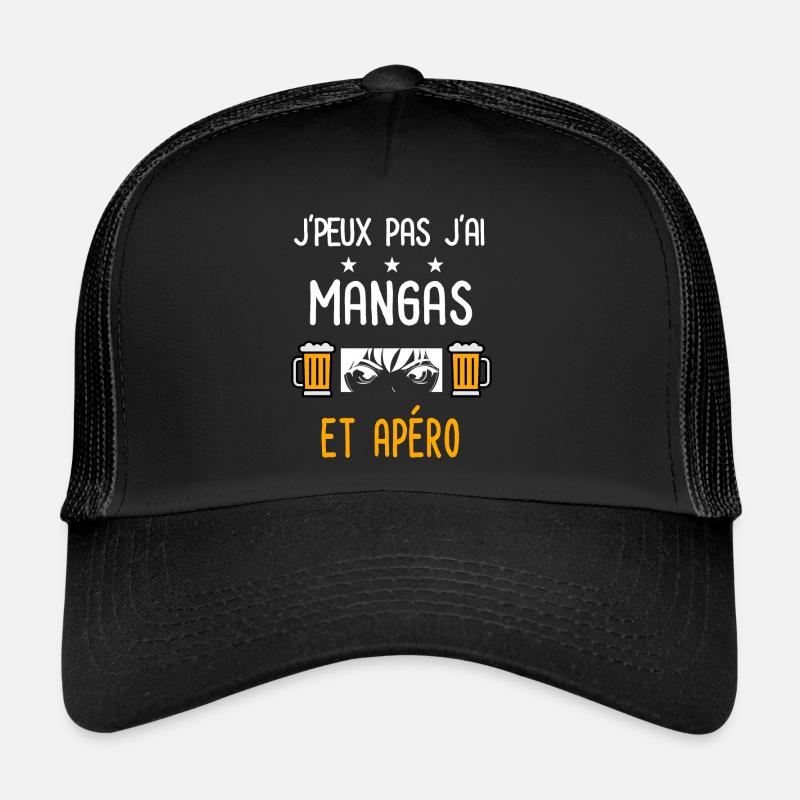 je peux pas mangas Casquette trucker 