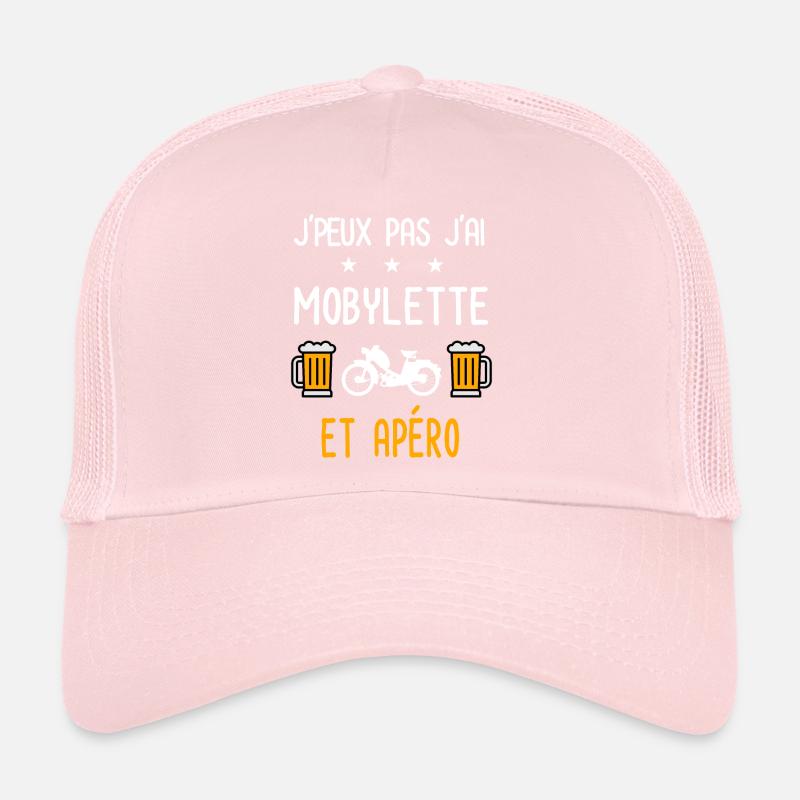 je peux pas mobylette Casquette trucker 