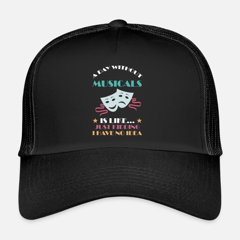 Theater Broadway-Musical Geschenk Trucker Cap
