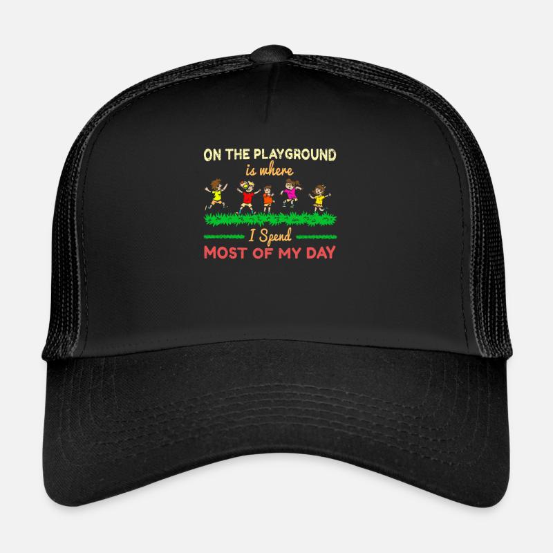 Primary School Teacher Kindergarten Educator Trucker Cap