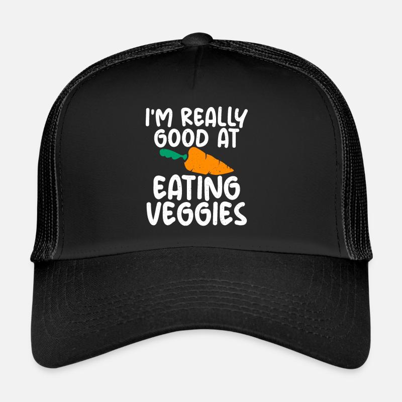 Vegetable Lover Vegetarian Gifts Trucker Cap