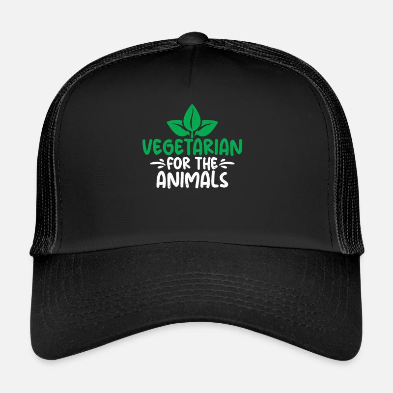 Vegetable Lover Vegetarian Gifts Trucker Cap