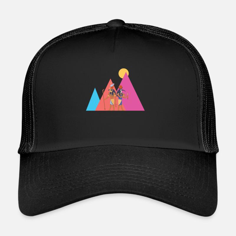 Pyramides égyptiennes Egypte Casquette trucker 