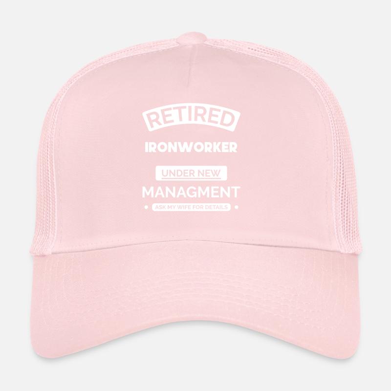 Retired iron weaver Trucker Cap