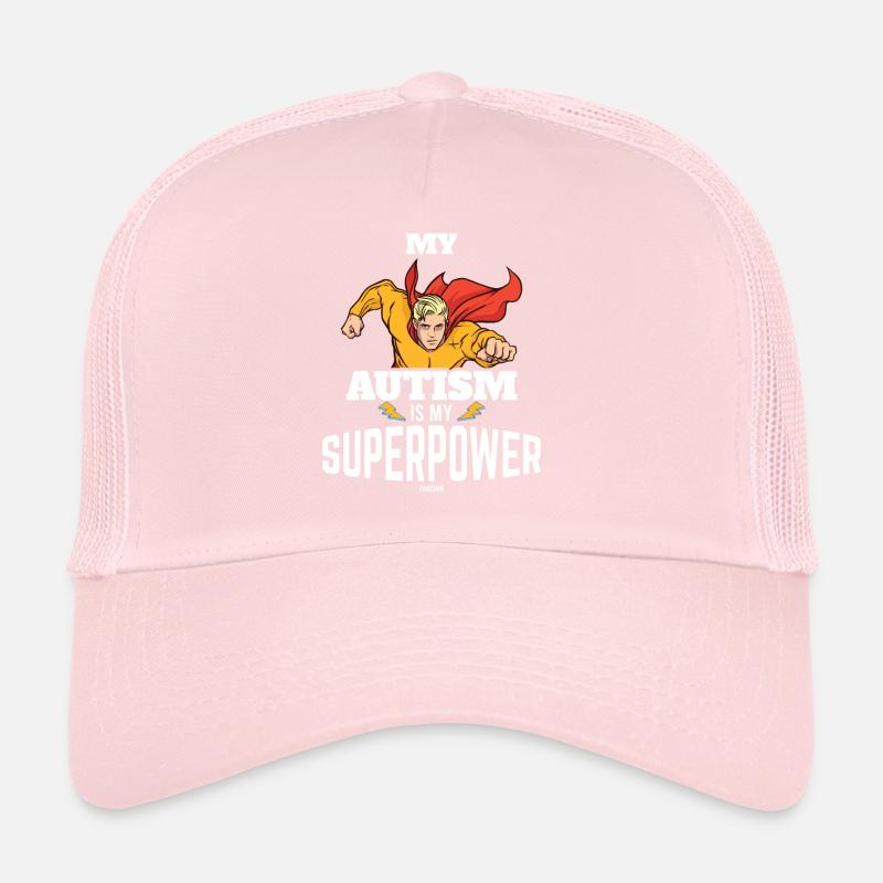 Ingénieux héros de l’autisme Casquette trucker 