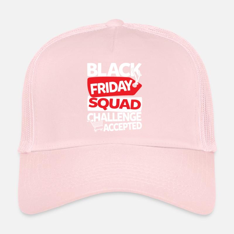 Black Friday Squad Challenge Accepted Trucker Cap