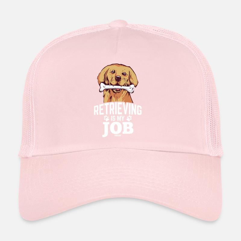Golden Retrievers Trucker Cap