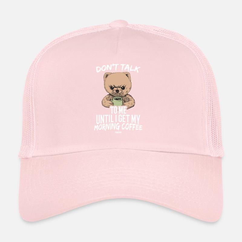 funny saying bad mood coffee Trucker Cap