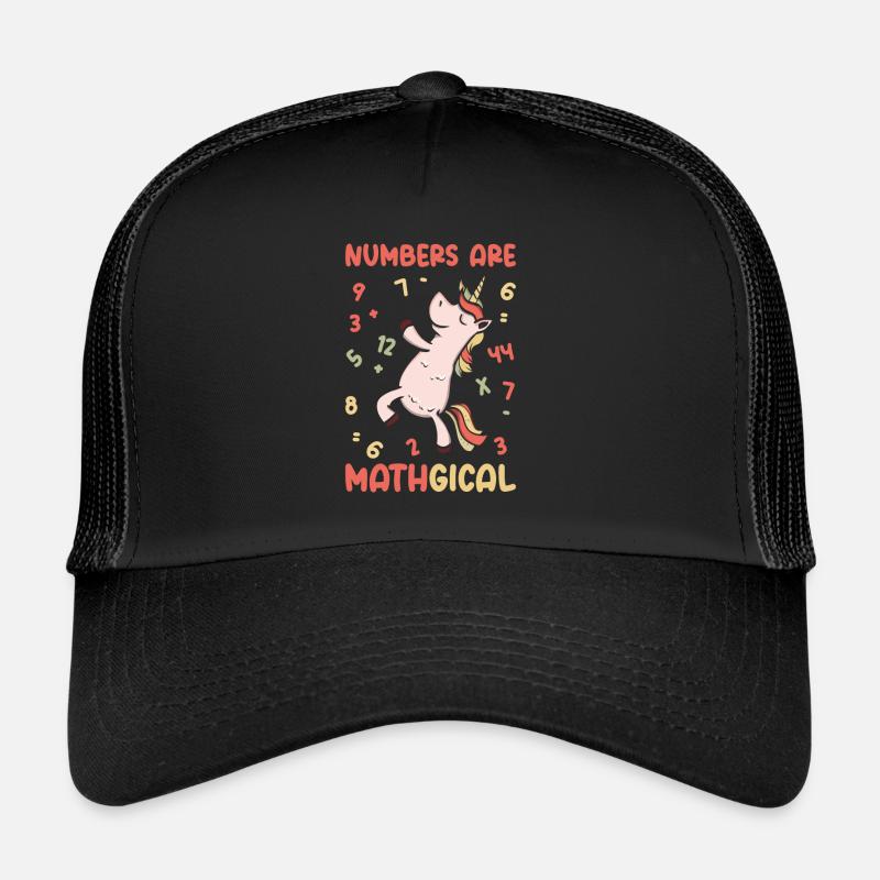 Mathematik Zahlenliebhaber Mathematik Einhorn Trucker Cap