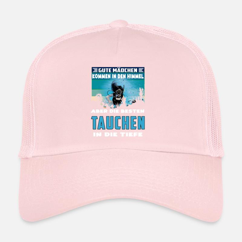 Diving,Tauchen, Mädchen Geschenk Trucker Cap